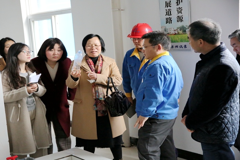 2019年3月8日，時(shí)任浙江省水利廳水資源管理處副調(diào)研員沈仁英蒞臨景興調(diào)研指導(dǎo)